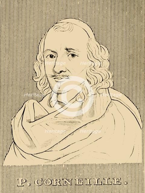 'P. Corneille', (1606-1684), 1830. Creator: Unknown.