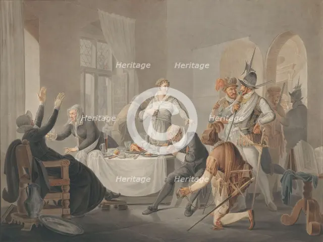 P.D. Hasselaer makes himself known..., 1809-1810
. Creator: Pieter Bartholomeusz. Barbiers.