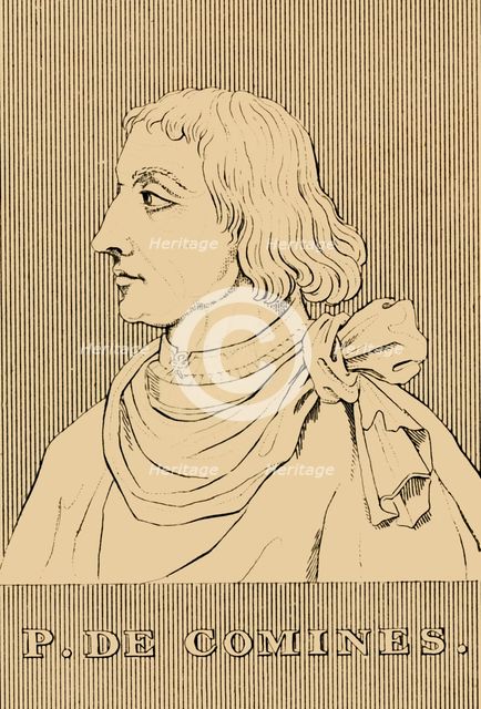 'P. De Comines', (1447-1511) , 1830. Creator: Unknown.