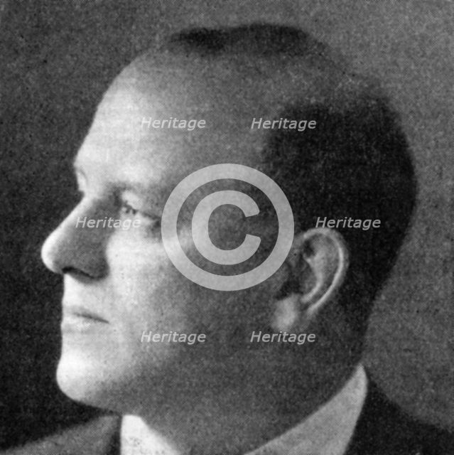 P.G. Wodehouse (1881-1975), English author, early 20th century. Artist: Unknown