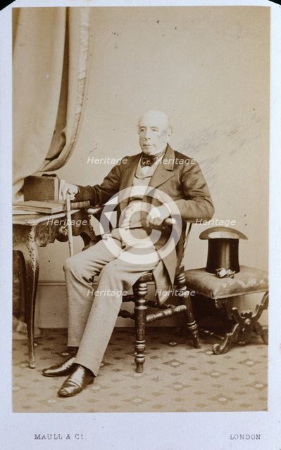 P. Hardwick R.A., 1866 or after. Creator: Maull & Polyblank.