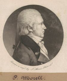 P. Morell, 1802. Creator: Charles Balthazar Julien Févret de Saint-Mémin