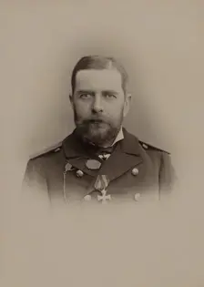 P. N. Woolf, Commander of the Clipper Ship Razboinik from 1886 to 1902, 1889. Creator: Unknown