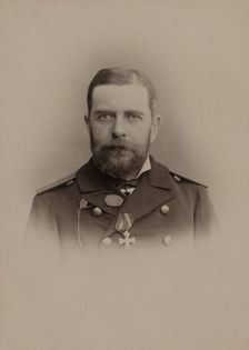 P. N. Woolf, Commander of the Clipper Ship Razboinik from 1886 to 1902, 1889. Creator: Unknown