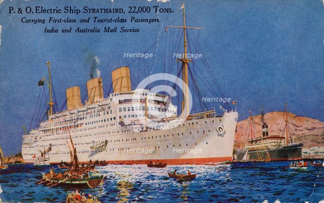 P. & O. Electric Ship Strathaird, 22,000 Tons, 1932. Creator: Unknown.
