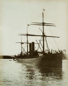 P&O liner SS Massilia 1884. Creator: Henry Bedford Lemere