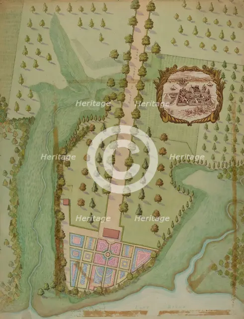 P. Stuyvesant Estate ("Petersfield"), c. 1936. Creator: Tabea Hosier.