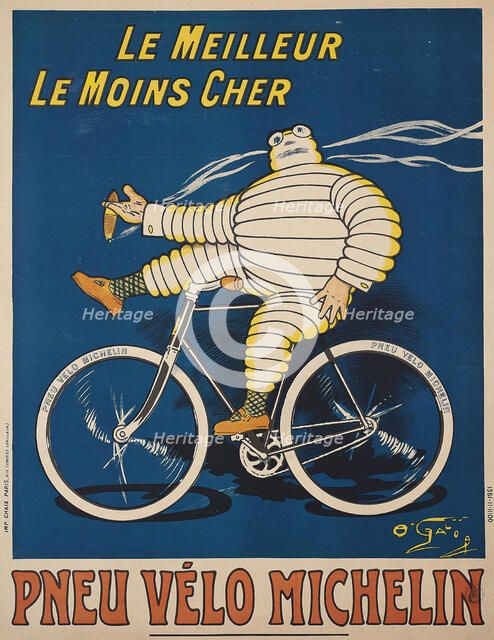 Pneu Vélo Michelin, 1912. Creator: O'Galop, (Marius Rossillon) (1867-1946).