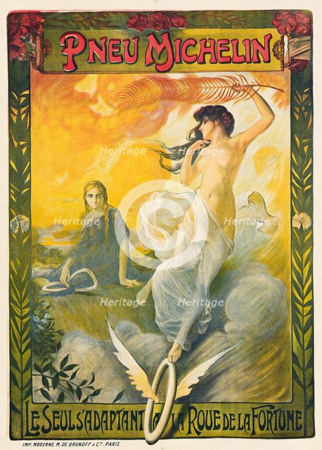 Pneu Michelin, 1895. Creator: Edouard Michelin.
