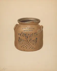 Pot, 1941. Creator: Giacinto Capelli