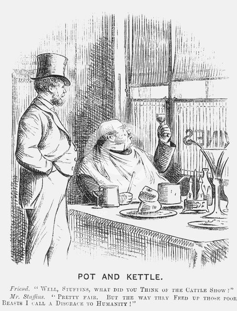 'Pot and Kettle', 1868. Creator: Unknown.