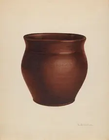 Pot, c. 1938. Creator: Nicholas Amantea