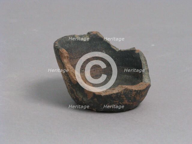 Pot Fragment, Coptic, 4th-7th century. Creator: Unknown.