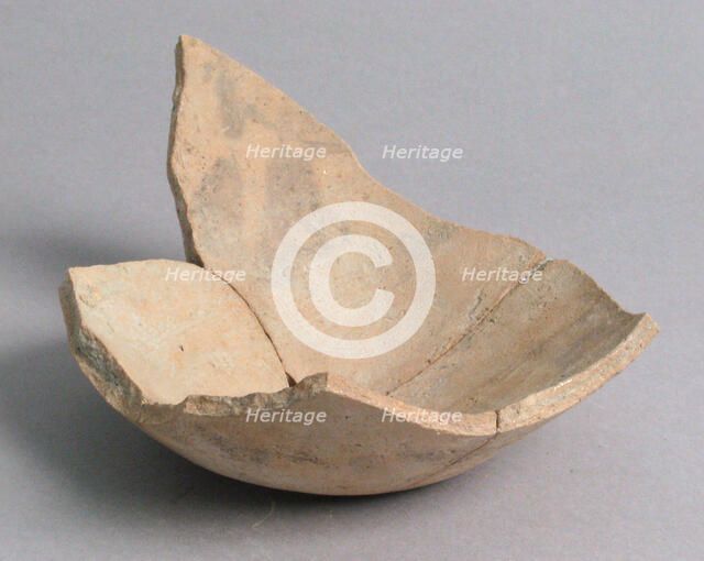 Pot Fragment, Coptic, 4th-7th century. Creator: Unknown.