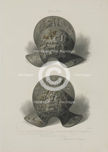 Pot helmet of King Sigismund I of Poland, c1850.