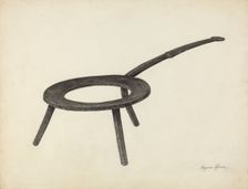 Pot Trivet, c. 1939. Creator: Benjamin Resnick