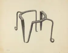 Pot Trivets, c. 1938. Creator: Salvatore Borrazzo