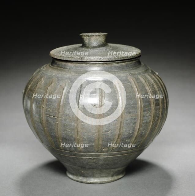 Pot with Cover, 100s. Creator: Unknown.