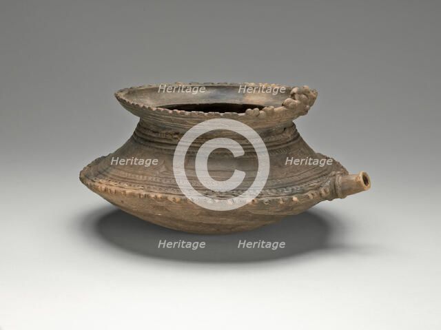 Pot with Spout, c. 1000-300 B.C. Creator: Unknown.