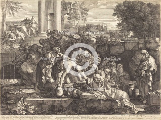 Potare sitientes, 1665/1670. Creator: Sébastien Bourdon.