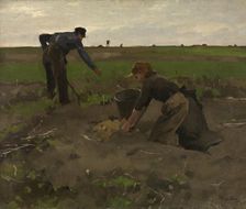 Potato Diggers, 1882-1887. Creator: Willem Witsen