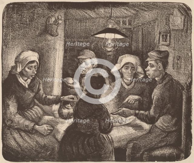 Potato Eaters, 1885. Creator: Vincent van Gogh.
