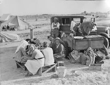 Potato harvesters, Kern County, California, 1935. Creator: Dorothea Lange