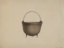 Potato Kettle, c. 1937. Creator: Harry Jennings