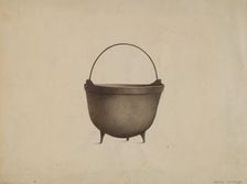 Potato Kettle, c. 1937. Creator: Harry Jennings