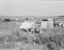 Potato pickers camp, Tulelake, Siskiyou County, California, 1939. Creator: Dorothea Lange