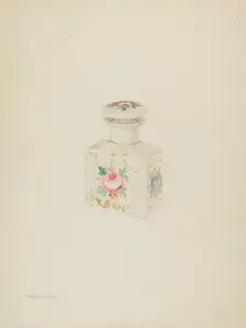 Potpourri Jar, c. 1940. Creator: Frank M Keane