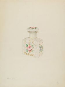 Potpourri Jar, c. 1940. Creator: Frank M Keane
