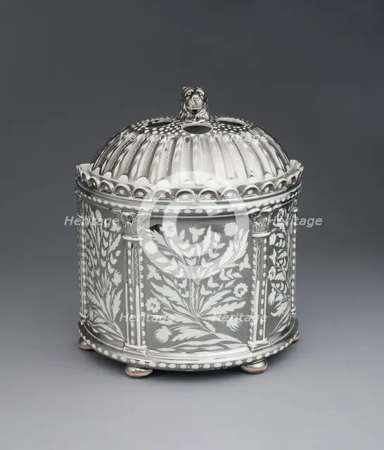 Potpourri Jar, Staffordshire, 1810/20. Creator: Staffordshire Potteries.
