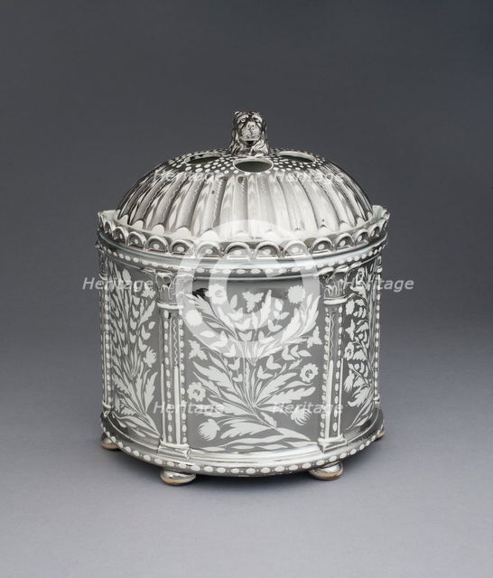 Potpourri Jar, Staffordshire, 1810/20. Creator: Staffordshire Potteries.