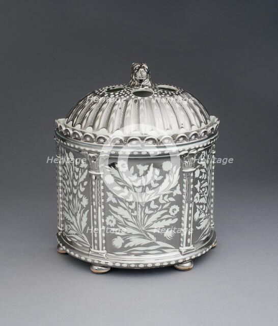 Potpourri Jar, Staffordshire, 1810/20. Creator: Staffordshire Potteries.