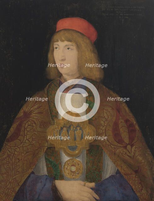 Potrait of Albrecht of Brandenburg (1490-1545), 1508. Creator: De' Barbari, Jacopo (c. 1445-c. 1516).