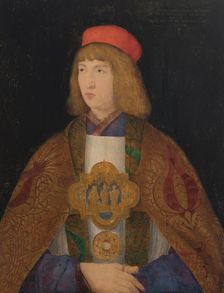 Potrait of Albrecht of Brandenburg (1490-1545), 1508. Creator: De Barbari, Jacopo (c. 1445-c. 1516)