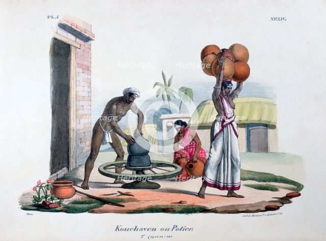 'Potter', 1828. Artist: Marlet et Cie