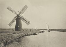 Potter Heigham, Norfolk Broads. From the album: Photograph album - England, 1920s. Creator: Harry Moult