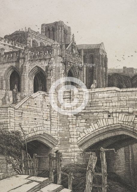 Potter's bow, 1924. Creator: Frederick Landseer Maur Griggs.