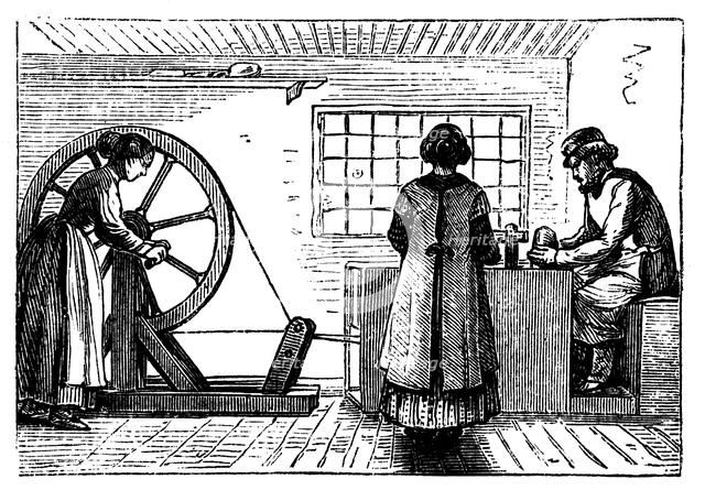 Potter's workshop, c1860. Artist: Unknown