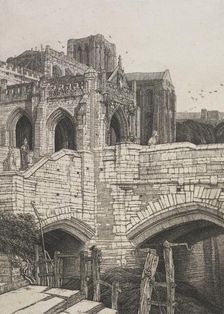 Potter's bow, 1924. Creator: Frederick Landseer Maur Griggs