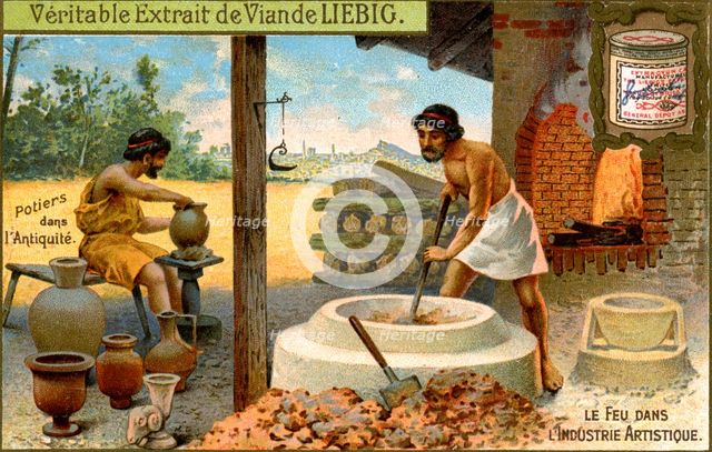 Potters in antiquity, c1900. Artist: Unknown