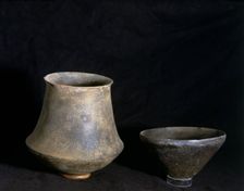 Pottery vessels from The Argar prehistoric culture of Almería