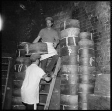 Pottery workers, Stoke-on-Trent, Staffordshire, 1965-1968. Creator: Eileen Deste