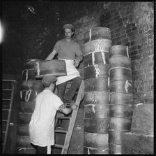 Pottery workers, Stoke-on-Trent, Staffordshire, 1965-1968. Creator: Eileen Deste