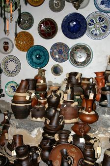 Pottery, Betancuria, Fuerteventura, Canary Islands. Creator: Peter Thompson