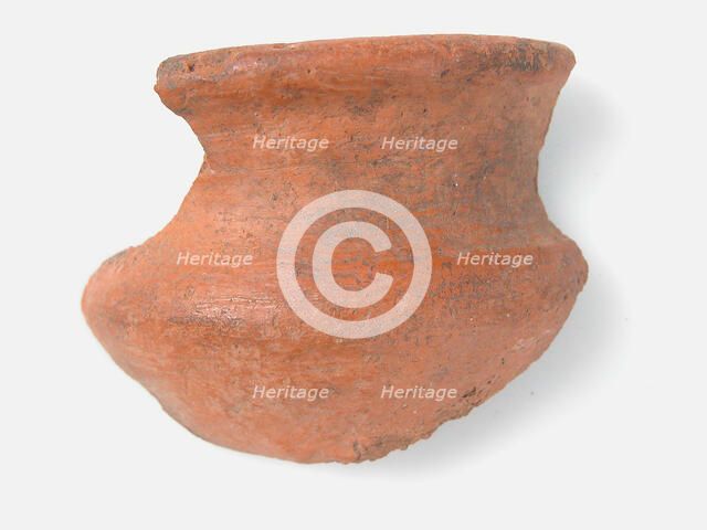 Pottery Fragment, Coptic, 4th-7th century. Creator: Unknown.