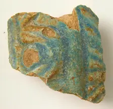 Pottery Fragment, Coptic, 4th-7th century. Creator: Unknown