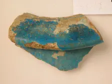 Pottery Fragment, Coptic, 4th-7th century. Creator: Unknown
